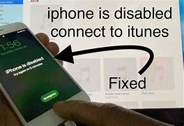 Image result for Disabled iPhone Cannot Connect iTunes