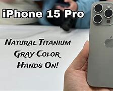 Image result for iPhone 15 Grey Titanium Color