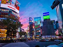 Image result for Shibuya Crossing Looking at the Sky