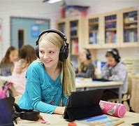 Image result for Headphones in School