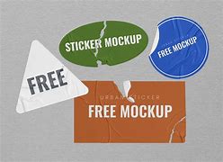 Image result for Sticker Mockup