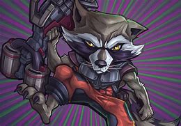 Image result for Rocket Raccoon Background