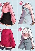 Image result for Anime Comfy Clothes Drawings