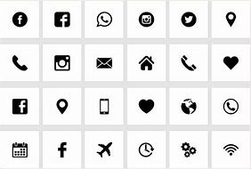 Image result for Black and White Vector Icons Free
