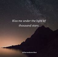 Image result for Romantic Star Quotes