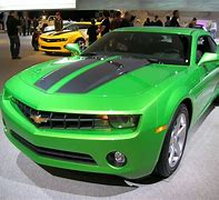 Image result for Neon Green Chevy Camaro