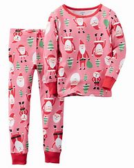 Image result for Girls Christmas Pajamas