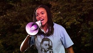 Image result for The Hate U Give Protest Scene