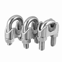 Image result for stainless steel cable cable clip