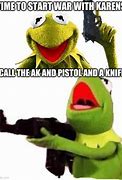Image result for 1080X1080 Gamerpics Meme Kermit with Gun