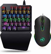 Image result for Bluetooth Gaming Egonomic Mouse and Keyboard
