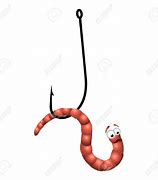 Image result for Cartoon Fishing Maggot Simple Black and White