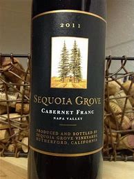 Image result for Sequoia Grove Cabernet Franc Winemaker Series