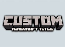 Image result for Minecraft Title Logo