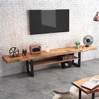 Image result for Natural Wood TV Console