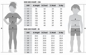 Image result for Sewing for Toddler Size Chart