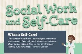 Image result for Self-Care Social Work