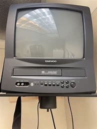 Image result for Old Television Set TV with VCR