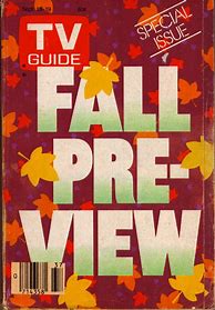 Image result for TV Guide Fall Preview Issue