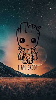 Image result for Baby Groot Aesthetic