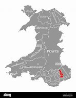 Image result for Torfaen Locality Map