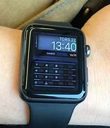 Image result for Vintage Casio Apple Watch Face