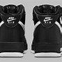 Image result for Nike Air Force 1 Mid Black White
