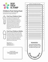 Image result for Kids Foot Measure Paper