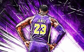 Image result for LeBron James Lakers Back View