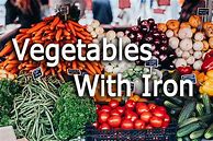 Image result for Veggies with Iron