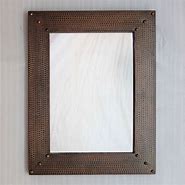 Image result for Hammered Copper Mirror Frames