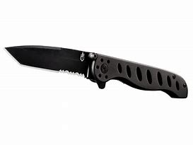 Image result for Gerber Knife Folding Black Blade