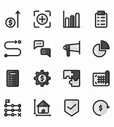 Image result for Grayscale Icon for Business Groth