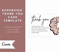 Image result for Customizable Scrunchie Tags