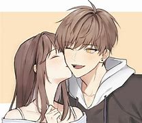 Image result for Anime Couple Brown Hair