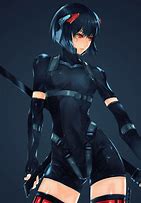 Image result for Sci-Fi Anime Girl with Helmet