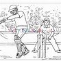 Image result for Children Playing Cricket Colouring