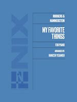 Image result for My Favorite Things Piano Sheet Music