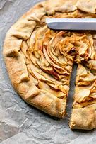 Image result for Apple Galette with Custard