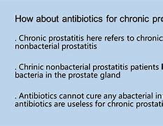 Image result for Prostatitis Antibiotics