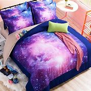Image result for Galaxy Bed Sheets Mini Dobles