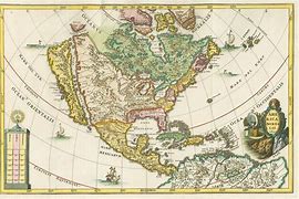 Image result for ancient map of north america