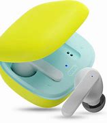 Image result for Onn Groove Wireless Earbuds Yellow