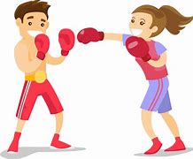 Image result for Kickboxing Cartoon