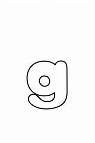 Image result for Bubble Letter Lowercase G