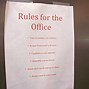 Image result for Office Rules Policy