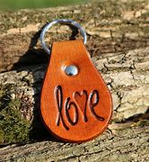 Image result for Leather Keychain