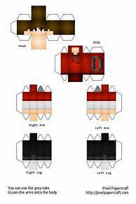 Image result for Papercraft Minecraft YouTuber