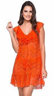 Image result for Orange Beach Dress