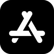 Image result for Apple App Store White Logo